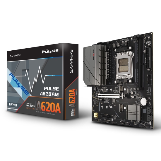 Komputer do gier M5 AMD Ryzen 5 8500F 16GB DDR5 RX 9060XT 512GB 600W  W11Pro czarna